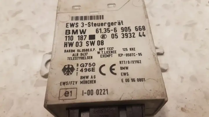 BMW 3 E46 (1998 - 2005) 61356905668 Блок иммобилайзера — фото 2
