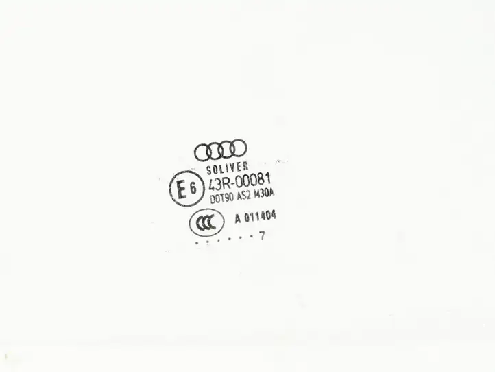 Audi A6 S6 C6 4F (2004 - 2008) 43R00081 Стекло задней двери — фото 2