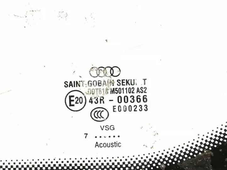 Audi A8 S8 D3 4E (2005 - 2007) DOT618M501102AS2 Заднее боковое стекло — фото 2