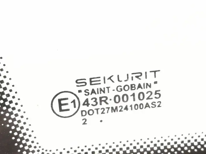 Volkswagen Touareg I (2002 - 2010) 7L6845297 Заднее боковое стекло — фото 2
