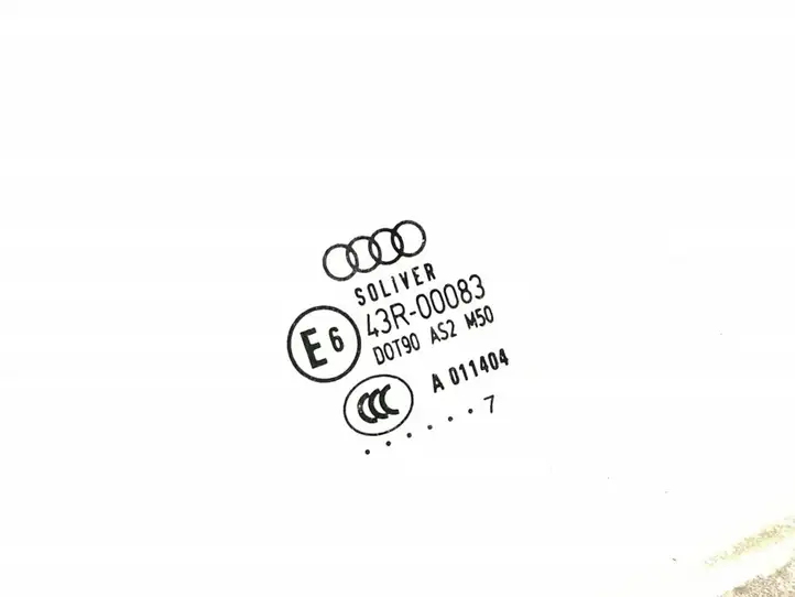 Audi A6 S6 C6 4F (2004 - 2008) 43R00083 Стекло передней двери — фото 2