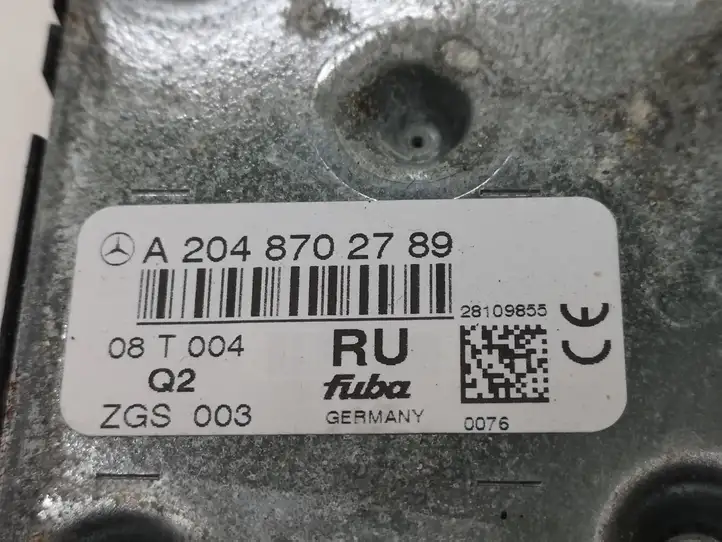 Mercedes-Benz C W204 (2007 - 2014) A2048702789 Усилитель антенны — фото 5
