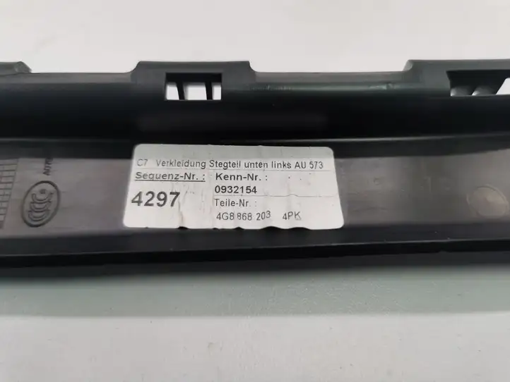 Audi A7 S7 4G (2010 - 2014) 4G8868203 Обшивка стойки A — фото 7