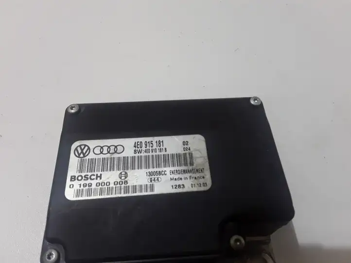 Audi A8 S8 D3 4E (2002 - 2005) 4E0915181 Прочие блоки управления — фото 2