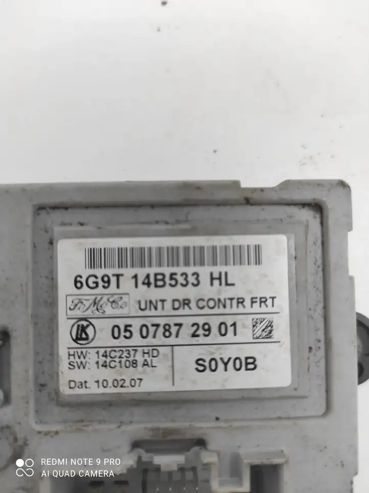 Ford S-MAX (2006 - 2010) 6G9T14B533HL Блок управления дверью — фото 4
