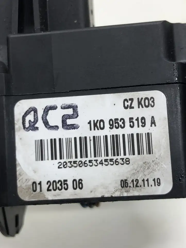 Skoda Octavia Mk2 (1Z) (2004 - 2013) 1K0953519 Переключатель стеклоочистителей — фото 4