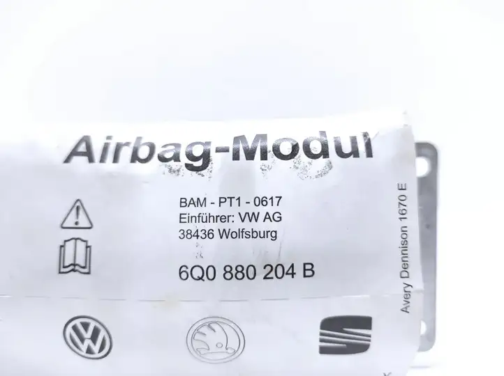 Volkswagen Polo (2001 - 2005) 6Q0880204B Подушка безопасности пассажира — фото 4