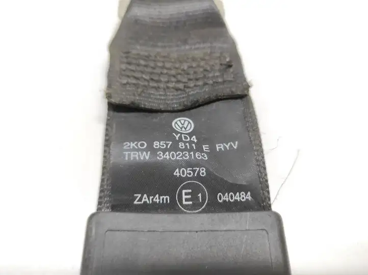 Volkswagen Caddy (2004 - 2010) 2K0857811 Задний ремень безопасности — фото 2