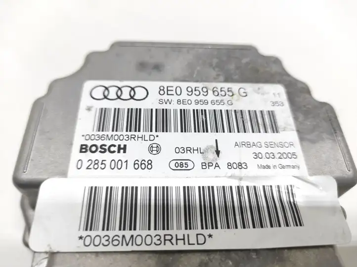 Audi A4 S4 B7 8E 8H (2004 - 2009) 8E0959655G Блок управления SRS — фото 4