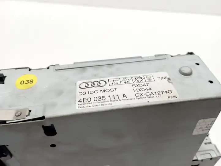 Audi A6 S6 C6 4F (2004 - 2008) 4E0035111A Магнитола / мультимедийная система — фото 4