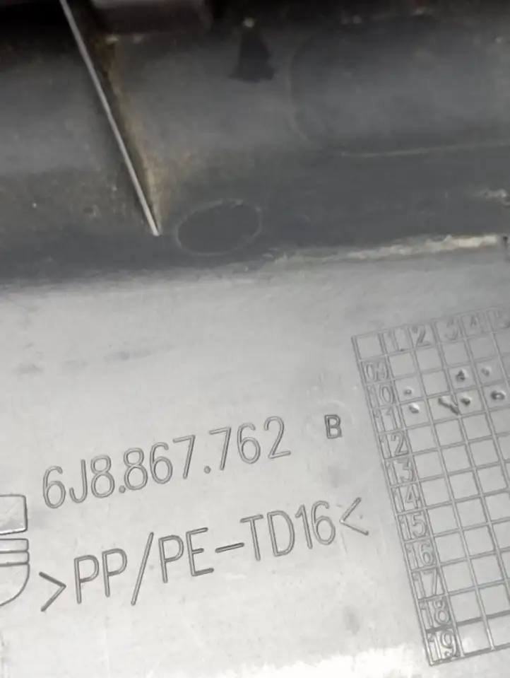 Seat Ibiza IV (6J,6P) (2008 - 2017) 6J8867762 Держатель шторки — фото 4