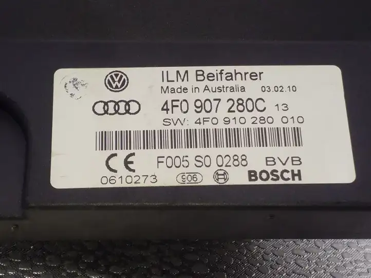Audi A6 S6 C6 4F (2008 - 2011) 4F0907280C Прочие блоки управления — фото 3