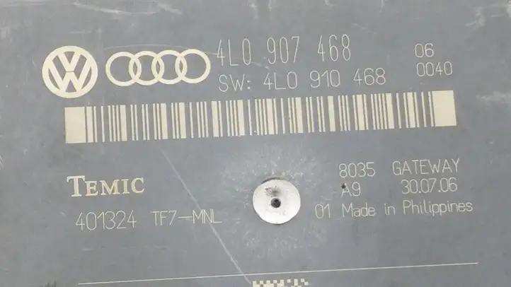 Audi Q7 4L (2005 - 2009) 4L0907468 Прочие блоки управления — фото 2
