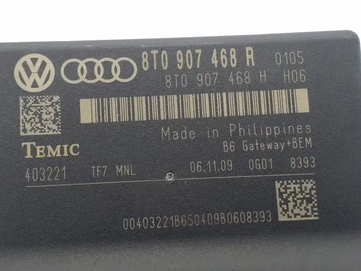 Audi A4 S4 B8 8K (2007 - 2011) 8T0907468R Прочие блоки управления — фото 3
