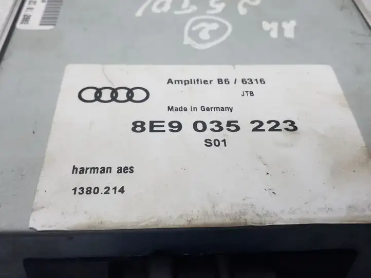 Audi A4 S4 B7 8E 8H (2004 - 2009) 8E9035223 Усилитель звука — фото 2