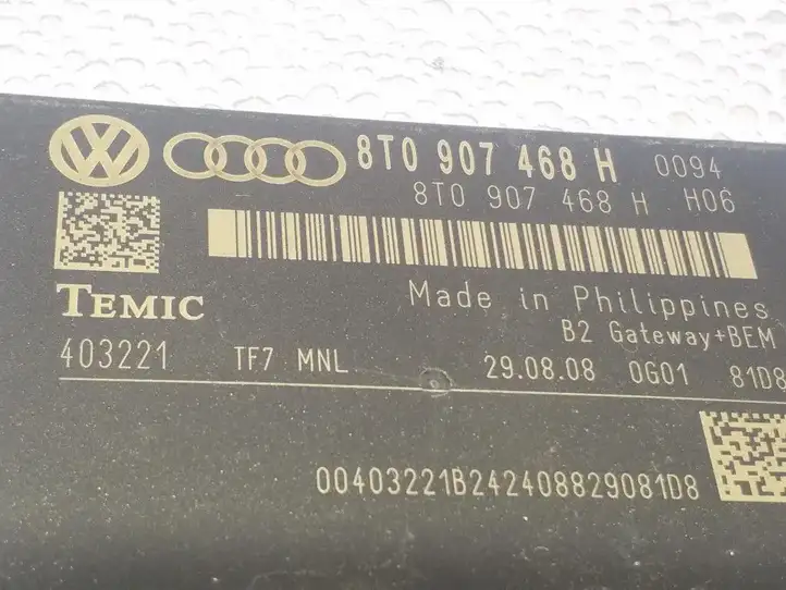 Audi A4 S4 B8 8K (2007 - 2011) 8T0907468H Прочие блоки управления — фото 1