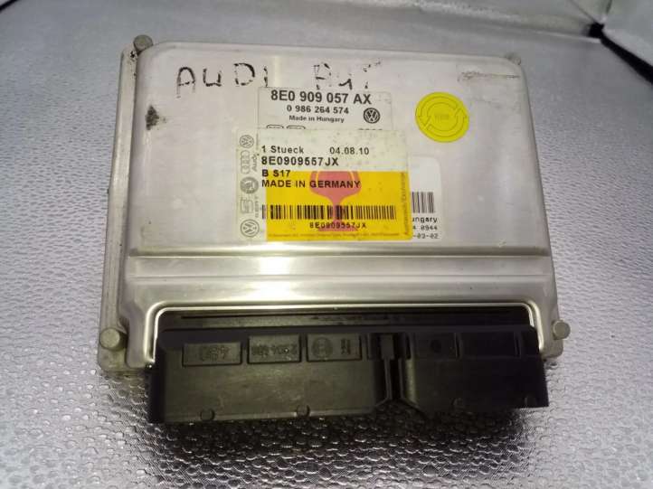 8E0909557JX Audi A4 S4 B6 8E 8H Galios (ECU) modulis