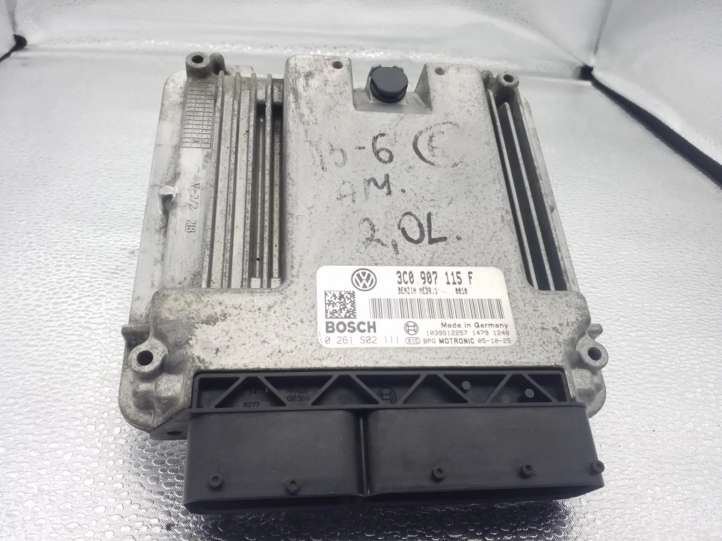 3C0907115F Volkswagen PASSAT B6 Galios (ECU) modulis