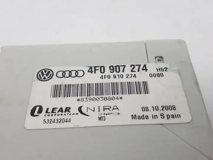 Audi A6 S6 C6 4F (2008 - 2011) 4F0907274 Прочие блоки управления — фото 3