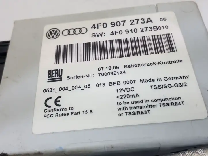Audi Q7 4L (2005 - 2009) 4F0907273A Прочие блоки управления — фото 3