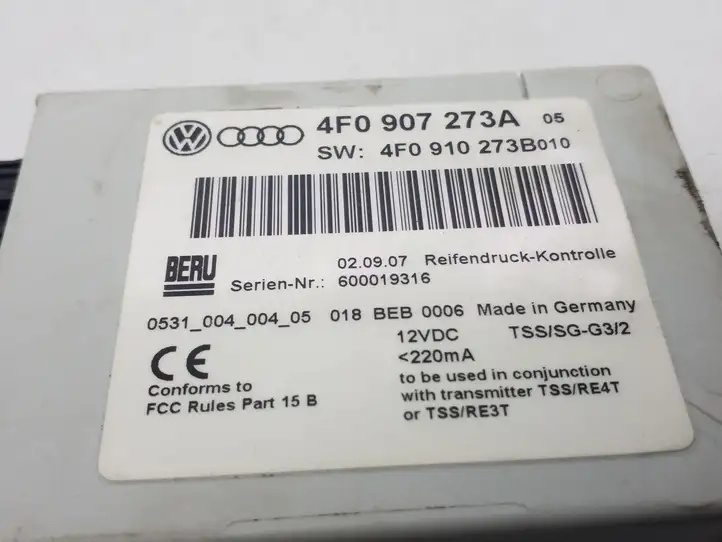 Audi Q7 4L (2005 - 2009) 4F0907273A Прочие блоки управления — фото 3