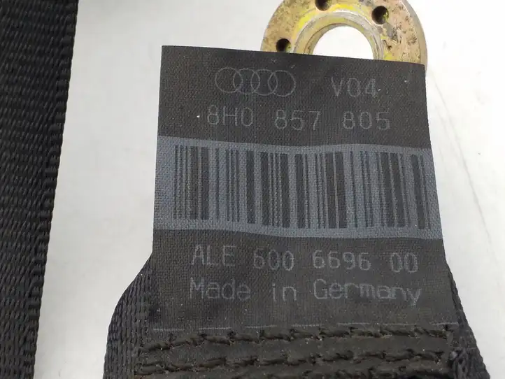 Audi A4 S4 B6 8E 8H (2000 - 2006) 8H0857805 Задний ремень безопасности — фото 3