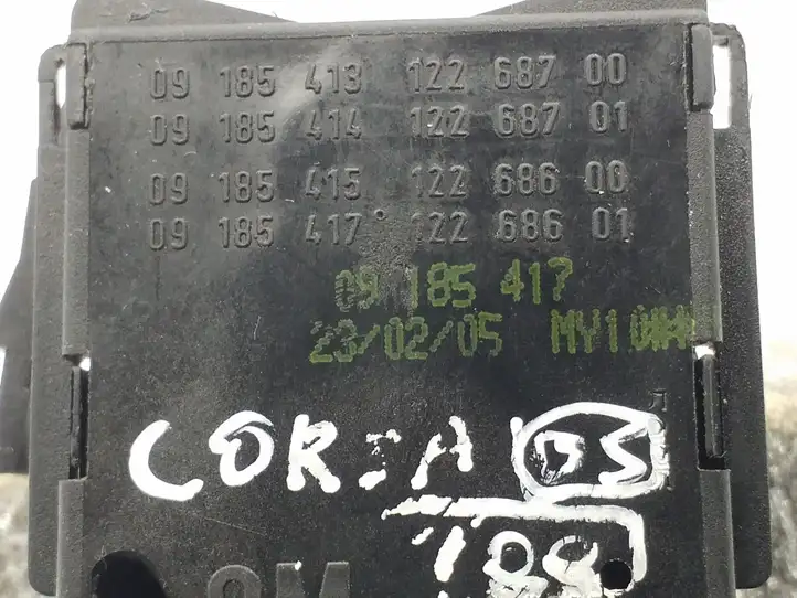 Opel Corsa C (2003 - 2006) 09185417 Переключатель стеклоочистителей — фото 3