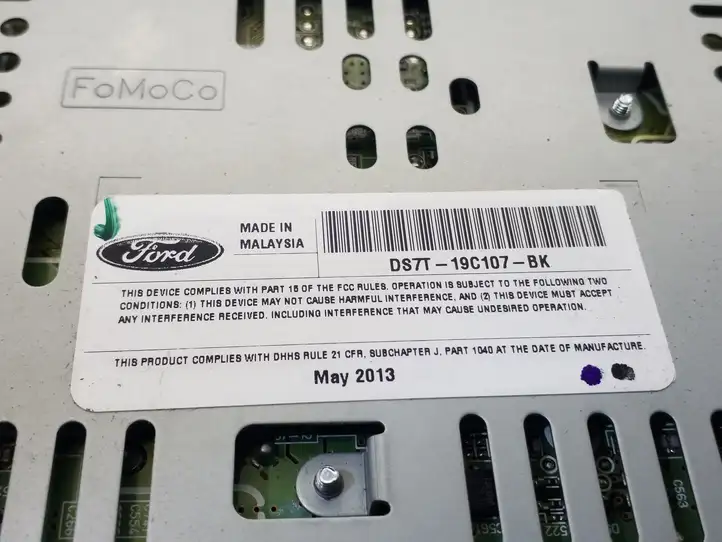 Ford Fusion II (2013 - ) DS7T19C107BK Магнитола / мультимедийная система — фото 3