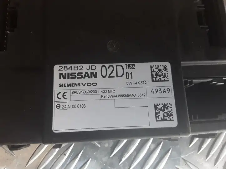 Nissan Qashqai (2006 - 2010) 284B2JD02D Модуль комфорта — фото 2