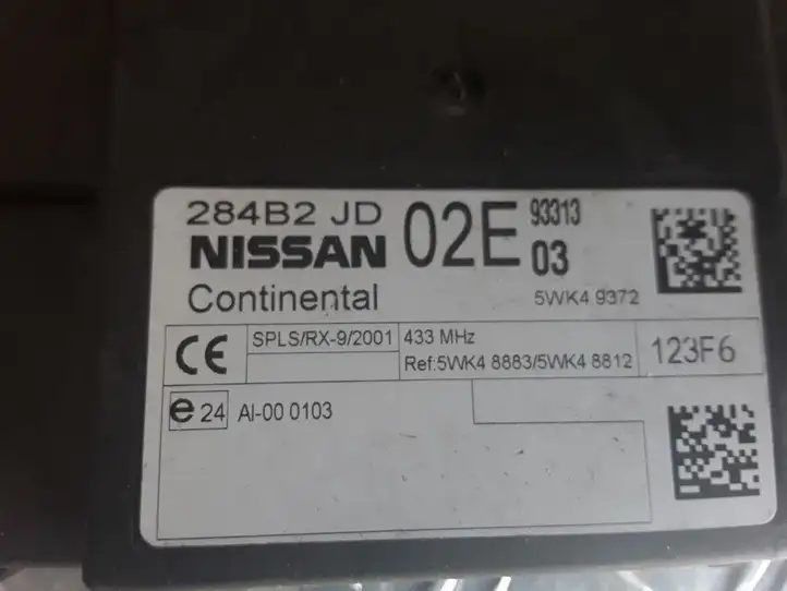 Nissan Qashqai (2006 - 2010) 284B2JD02E Модуль комфорта — фото 2