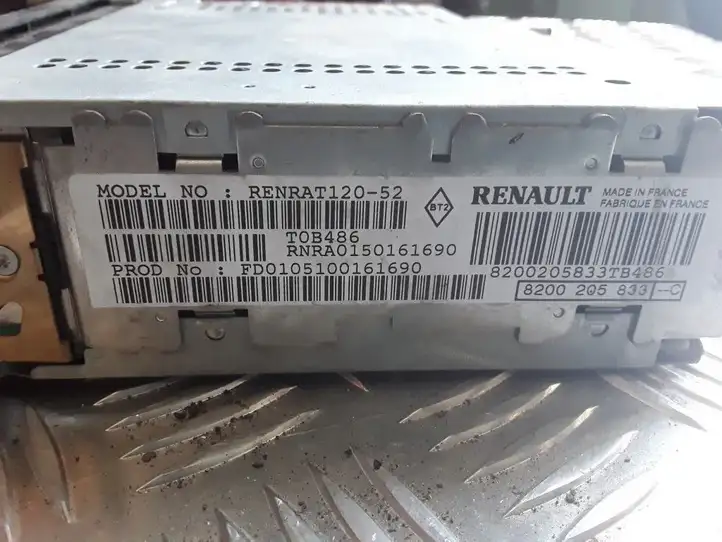 Renault Espace - Grand espace IV (2004 - 2014) 8200205833 Магнитола / мультимедийная система — фото 2