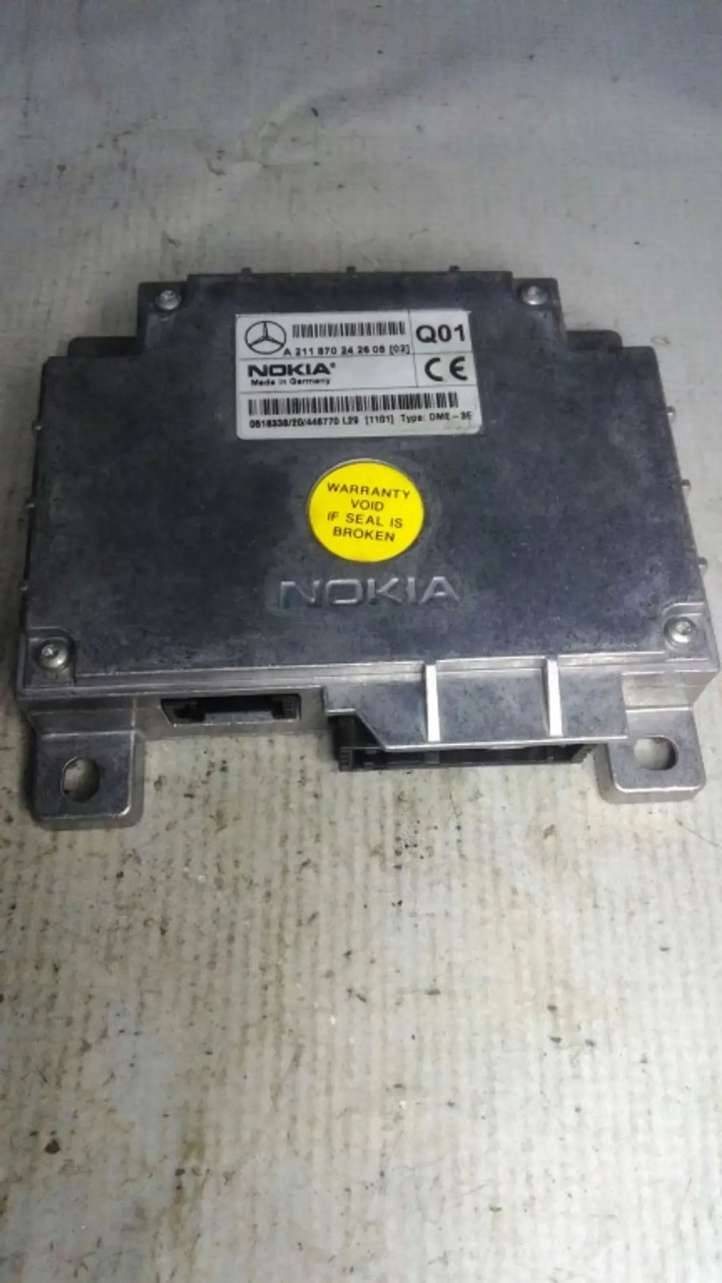 A211870242605 Mercedes-Benz E W211 Telefono valdymo blokas