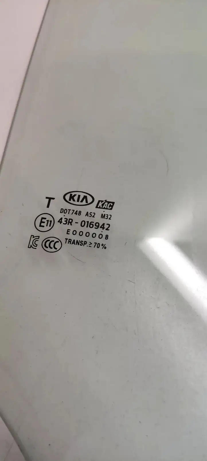 Kia Picanto (2017 - ) 43R016942 Стекло задней двери — фото 3