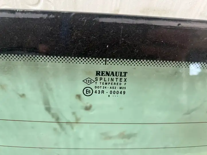 Renault Scenic I (1996 - 2003) Заднее стекло — фото 2