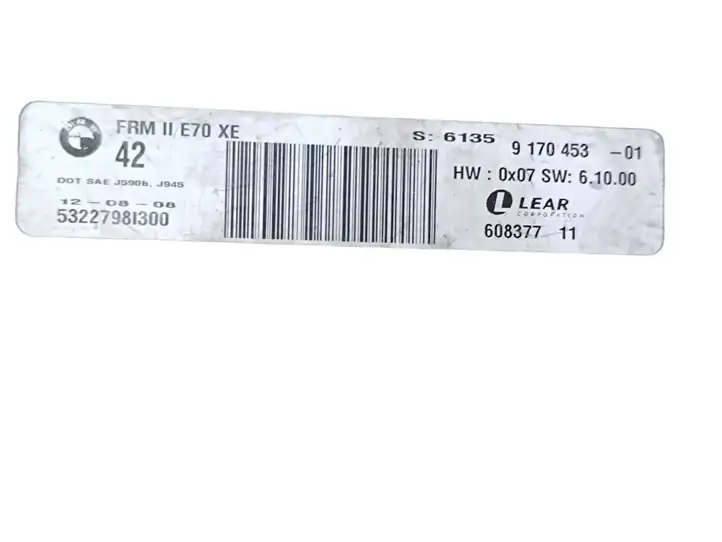BMW X5 E70 (2006 - 2013) 61359170453 Блок управления светом — фото 2