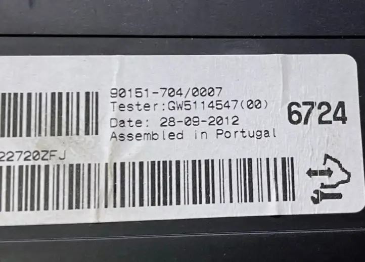 Opel Mokka (2012 - 2016) 90151704 Модуль управления кондиционером — фото 5