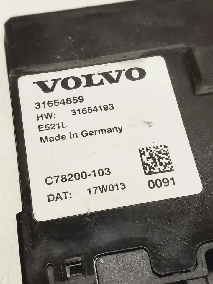 Volvo S90, V90 (2016 - 2020) 31654859 Блок управления крышкой багажника — фото 4