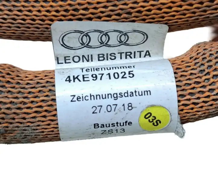 Audi e-tron (2018 - ) 4KE971025 Прочая электропроводка — фото 7