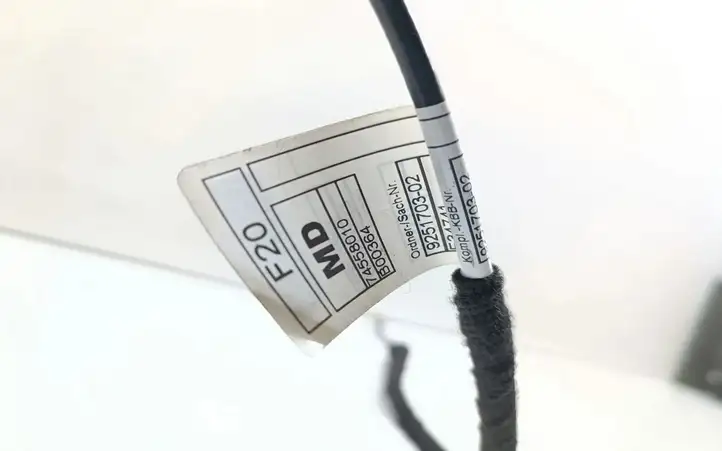 BMW 3 F30 F35 F31 (2012 - 2018) 9251703 Проводка аудиосистемы — фото 4