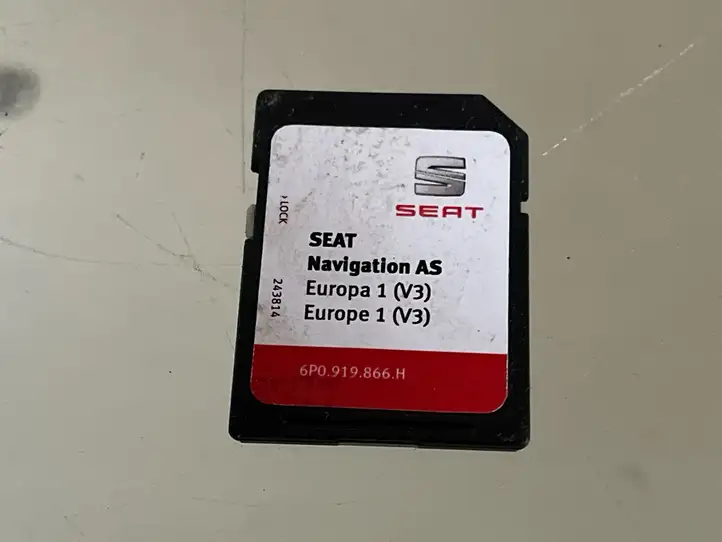 Seat Ateca (2016 - ) 6P0919866H Навигационные карты CD/DVD — фото 1