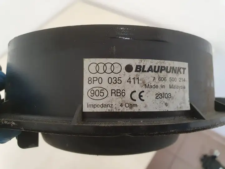Audi A3/S3 8P (2003 - 2005) 8P0035411 Динамики передних дверей — фото 2