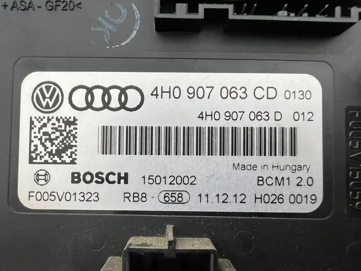 Volkswagen Touareg II (2010 - 2018) 4H0907063CD Модуль комфорта — фото 2