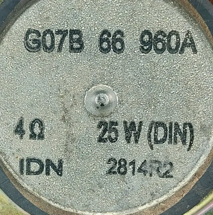 Mazda 323 F (2001 - 2003) V09699800 Динамики передних дверей — фото 5