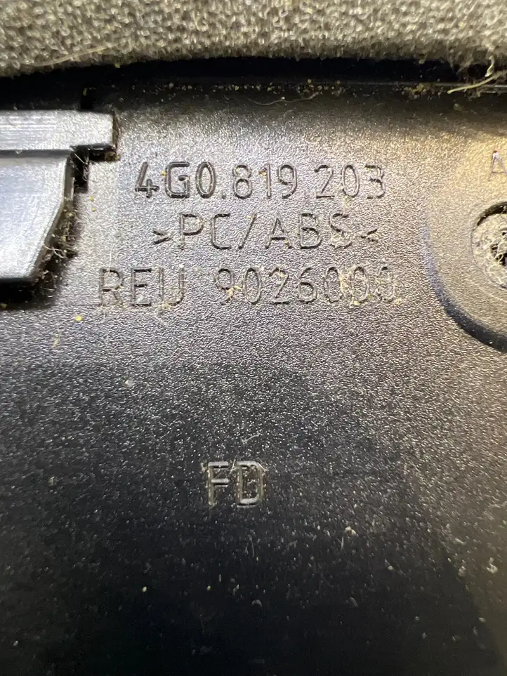 Audi A6 C7 (2011 - 2014) 4G0819203 Задний воздушный дефлектор — фото 4