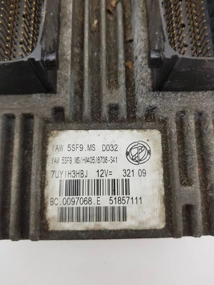 Fiat 500 (2008 - 2015) 51857111 Блок управления двигателем (ECU) — фото 3