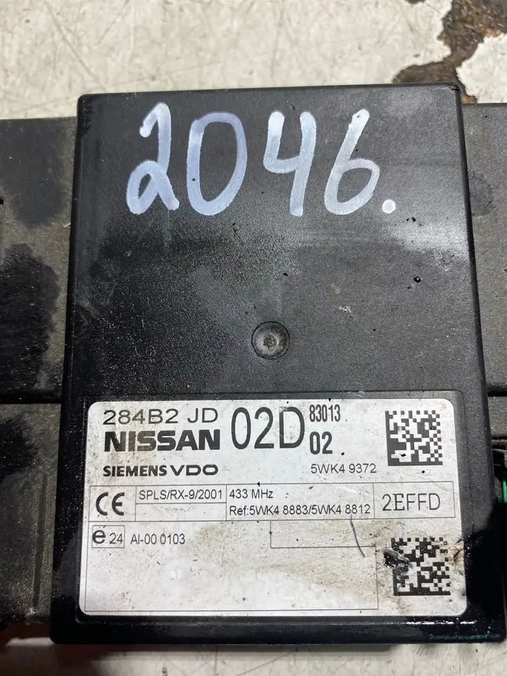 Nissan Qashqai (2006 - 2010) 284B2JD02D Модуль комфорта — фото 3