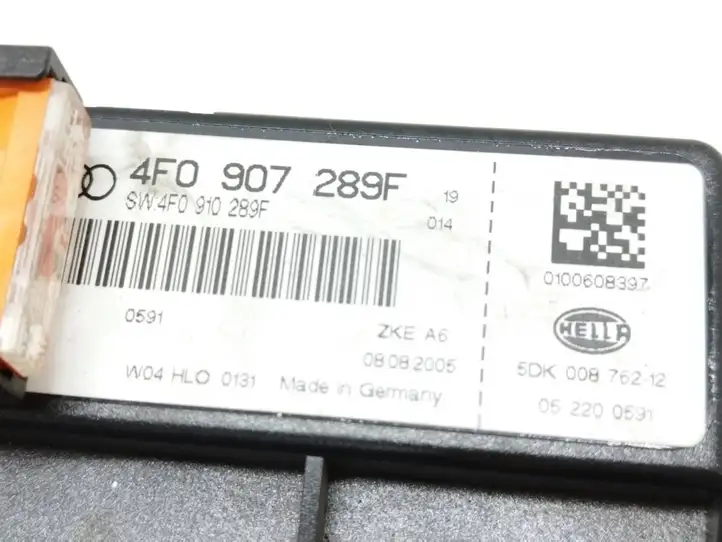 Audi A6 S6 C6 4F (2004 - 2008) 4F0907289F Модуль комфорта — фото 5