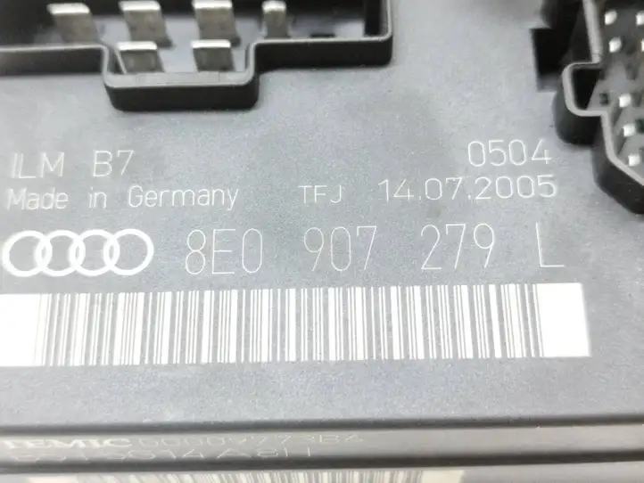 Audi A4 S4 B7 8E 8H (2004 - 2009) 8E0907279L Модуль комфорта — фото 6