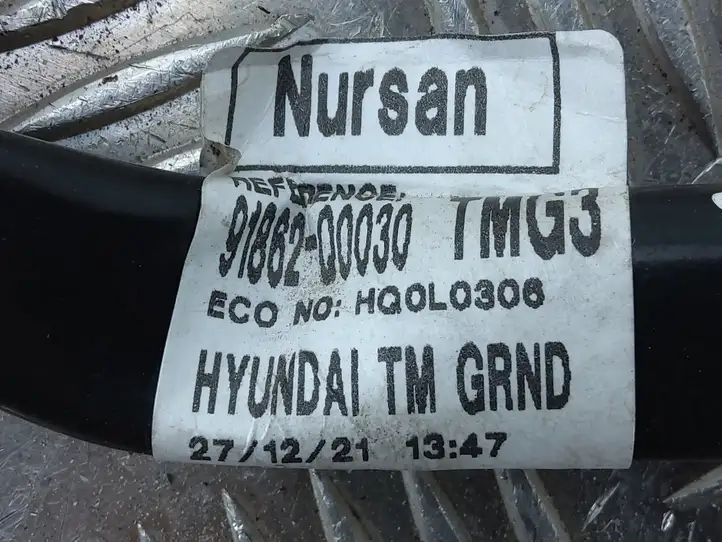 Hyundai i20 (BC3 BI3) (2020 - ) 91862Q0030 Минусовой провод аккумулятора — фото 2