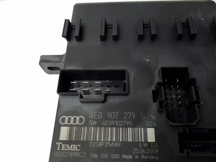 Audi A8 S8 D3 4E (2007 - 2010) 4E0907279S Модуль комфорта — фото 4